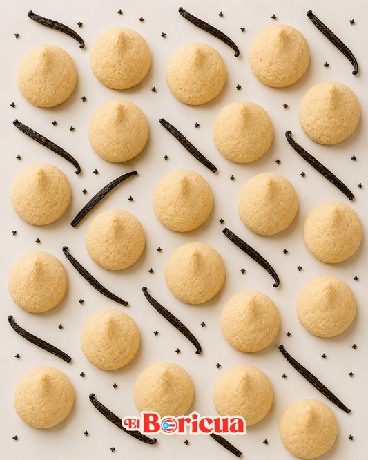 Polvorones (Vainilla Shortbread Cookies)