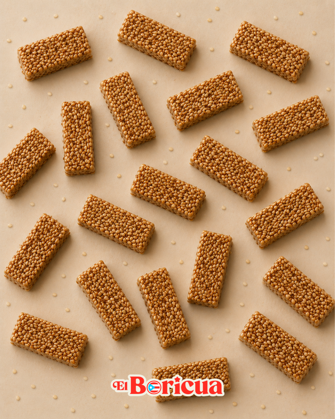 Dulce de Ajonjolí Mini (Sesame Seed Candy Bites)