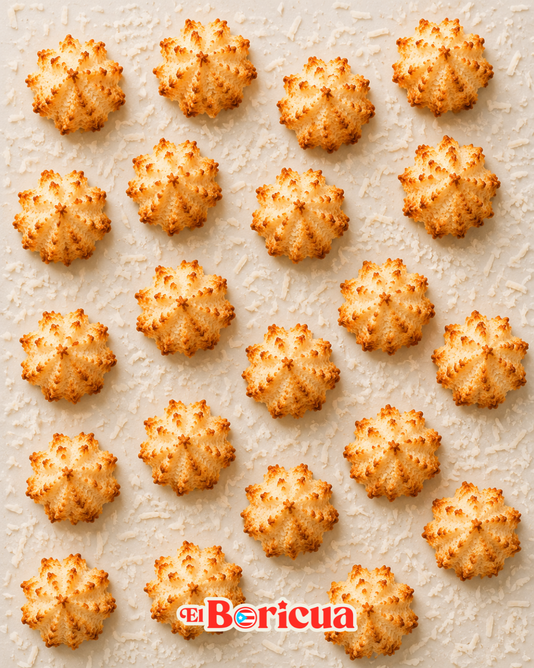 Besitos de Coco (Coconut Macaroons)