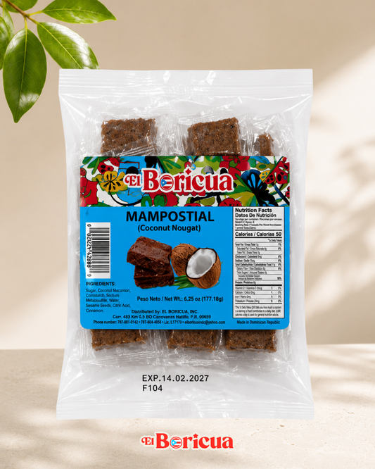 Mampostial de Coco Mini (Coconut Nougat Bites)
