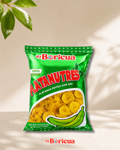 Platanutres con Sal (Salt Plantain Chips)