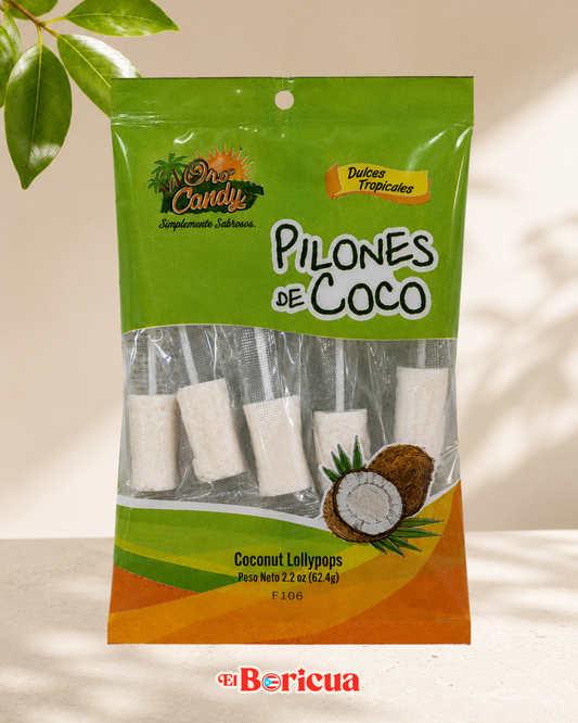 Pilón de Coco (Coconut Lollipop)