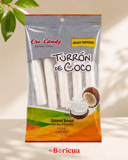 Turrón de Coco (Coconut Nougat)