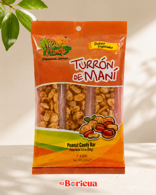 Turrón de Maní (Peanut Candy Bar)