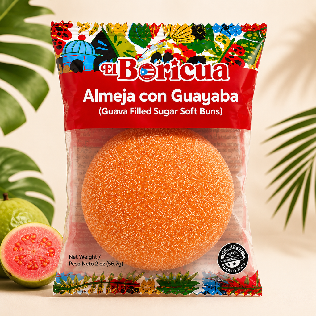 Almeja con Guayaba (Guava Filled Sugar Soft Bun)