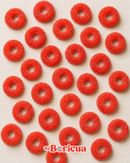 Donas Rojas (Red Sugar Donuts)