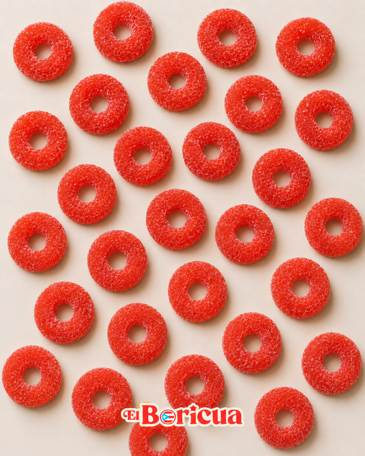 Donas Rojas (Red Sugar Donuts)