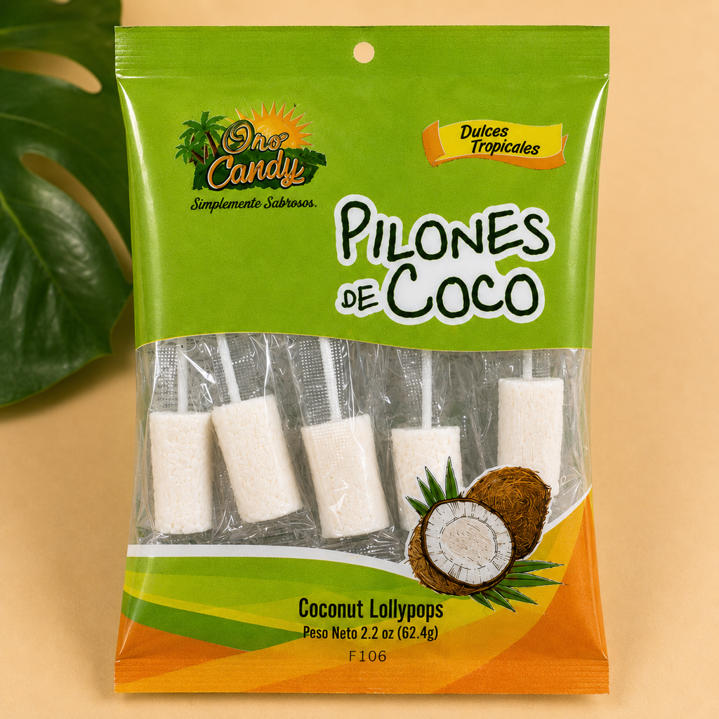 Pilón de Coco (Coconut Lollipop)