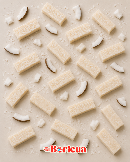 Turrón de Coco Mini (Coconut Nougat Bites)