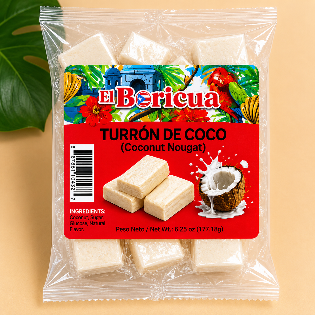Turrón de Coco (Coconut Nougat)