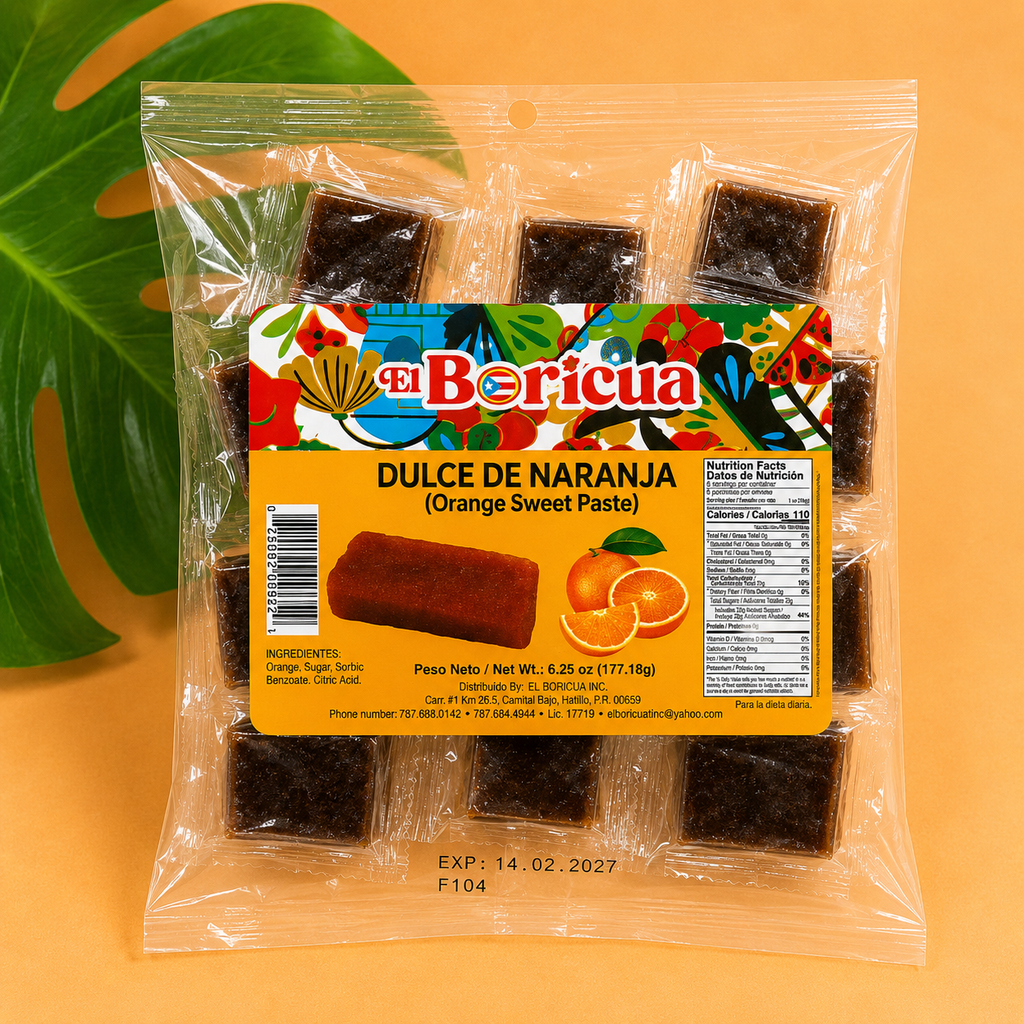 Dulce de Naranja (Orange Sweet)