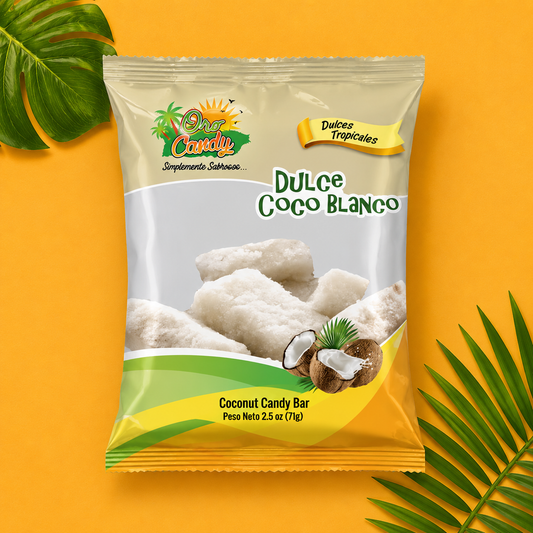 Dulce de Coco Blanco (Coconut Candy)