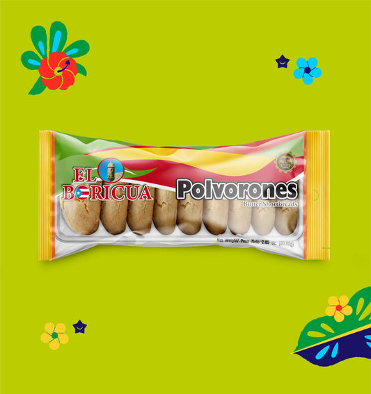 Polvorones (Vainilla Shortbread Cookies)