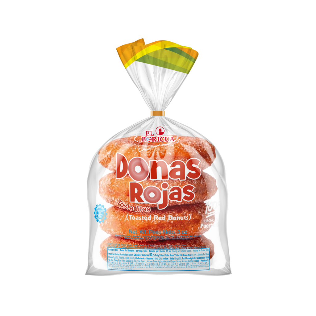 Donas Rojas (Red Sugar Donuts)