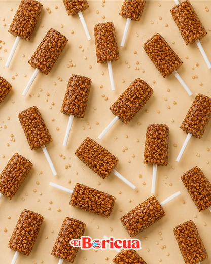 Pilón de Ajonjolí (Sesame Seed Lollipop)