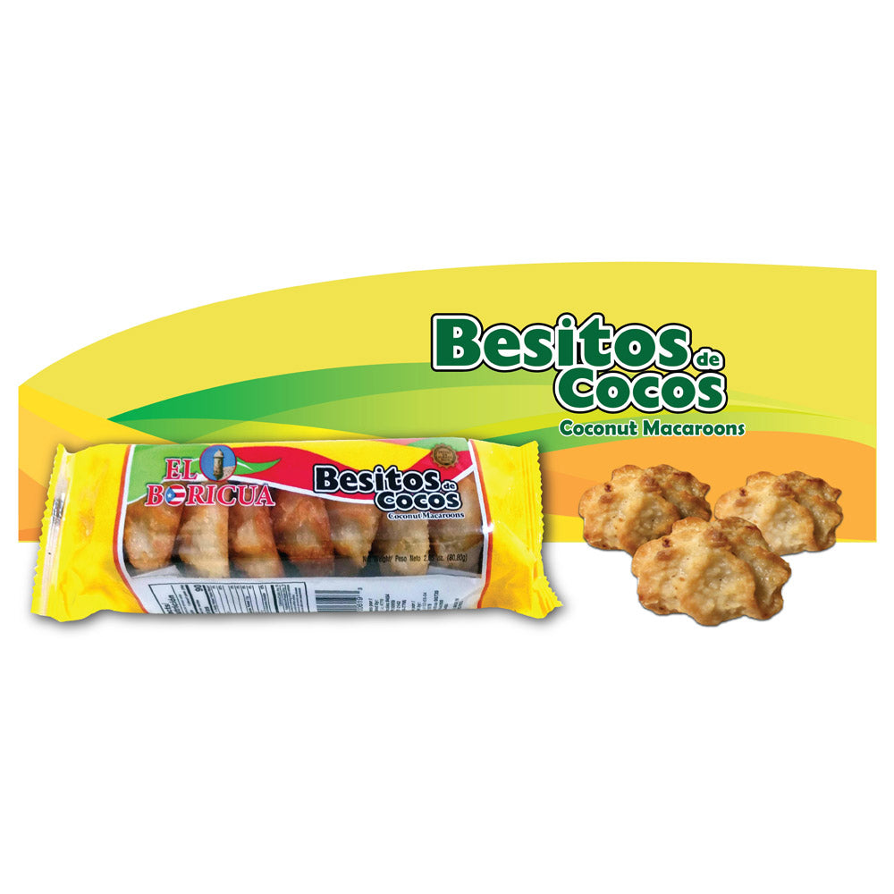 Besitos de coco (Coconut Macaroons)